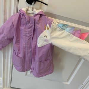 Carter size 2 fleece lined jacket